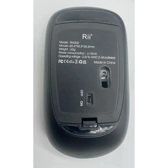 Wireless Keyboard & Mouse‎ Combo Rii RK200 Standard Office for Windows & Android - Picture 5 of 8